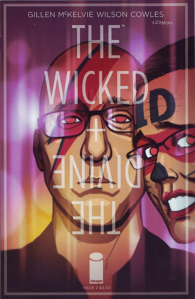 Cover for The Wicked + The Divine (Image, 2014 series) #2 [Cover B]