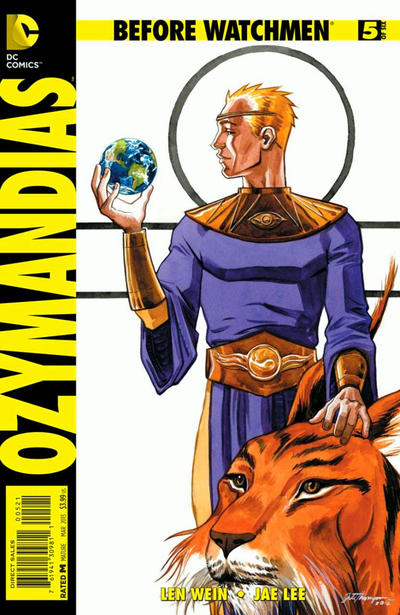 Cover for Before Watchmen: Ozymandias (DC, 2012 series) #5 [Jill Thompson Cover]