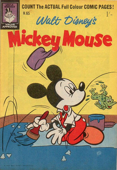 Cover for Walt Disney's Mickey Mouse (W. G. Publications; Wogan Publications, 1956 series) #65