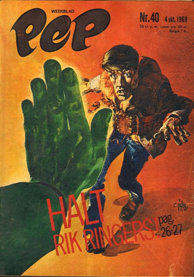 Cover for Pep (Geïllustreerde Pers, 1962 series) #40/1969