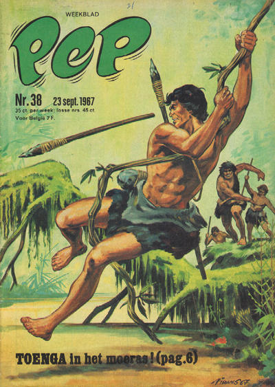 Cover for Pep (Geïllustreerde Pers, 1962 series) #38/1967