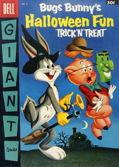Cover for Bugs Bunny's Trick 'n' Treat Halloween Fun (Dell, 1955 series) #4 [30¢]