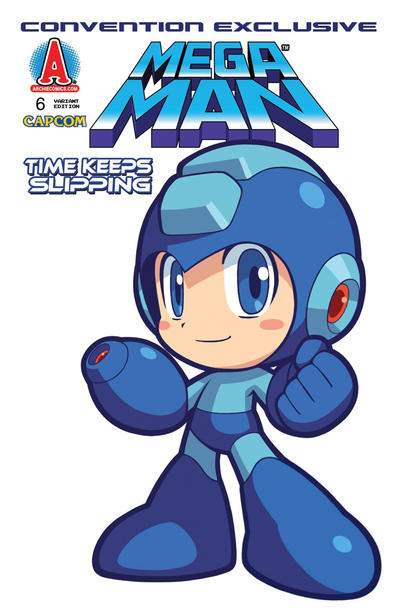 Cover for Mega Man (Archie, 2011 series) #6 [NYCC Powered Up Exclusive Variant]