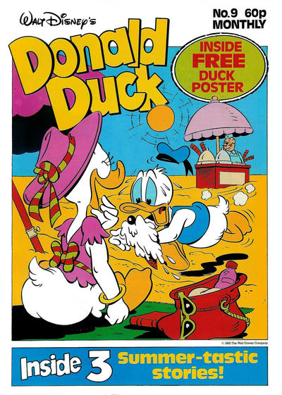 Cover for Walt Disney's Donald Duck (Egmont UK, 1987 series) #9
