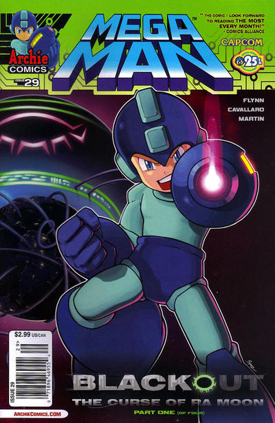 Cover for Mega Man (Archie, 2011 series) #29 [Newsstand]