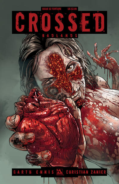 Cover for Crossed Badlands (Avatar Press, 2012 series) #53 [Torture Variant by Christian Zanier]