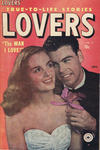 Cover for Lovers (Superior, 1949 series) #25
