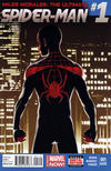 Cover Thumbnail for Miles Morales: Ultimate Spider-Man (2014 series) #1 [Second Printing]