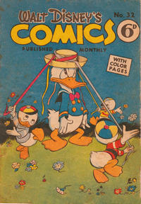 Cover Thumbnail for Walt Disney's Comics (W. G. Publications; Wogan Publications, 1946 series) #32
