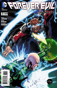 Cover Thumbnail for Forever Evil (DC, 2013 series) #7 [Ethan Van Sciver "Luthor vs. Luthor" Cover]