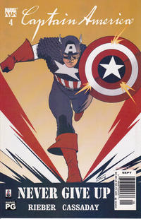 Cover Thumbnail for Captain America (Marvel, 2002 series) #4 [Newsstand]