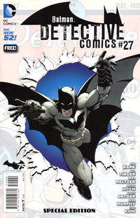 Cover Thumbnail for Detective Comics #27 Special Edition (Batman 75 Day Comic 2014) (DC, 2014 series) #27