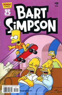 Cover Thumbnail for Simpsons Comics Presents Bart Simpson (Bongo, 2000 series) #91