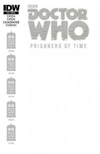 Cover Thumbnail for Doctor Who: Prisoners of Time (IDW, 2013 series) #10 [Retailer Exclusive Jetpack Comics Blank Cover]