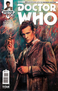 Cover Thumbnail for Doctor Who: The Eleventh Doctor (Titan, 2014 series) #1 [Regular Cover A - Alice X. Zhang]