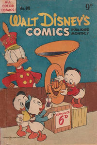 Cover Thumbnail for Walt Disney's Comics (W. G. Publications; Wogan Publications, 1946 series) #88