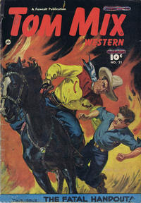 Cover Thumbnail for Tom Mix Western (Anglo-American Publishing Company Limited, 1948 series) #21