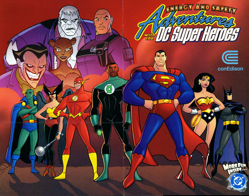 Cover for Con Edison Presents Adventures with the DC Super Heroes: Power House! (DC, 2004 series) 