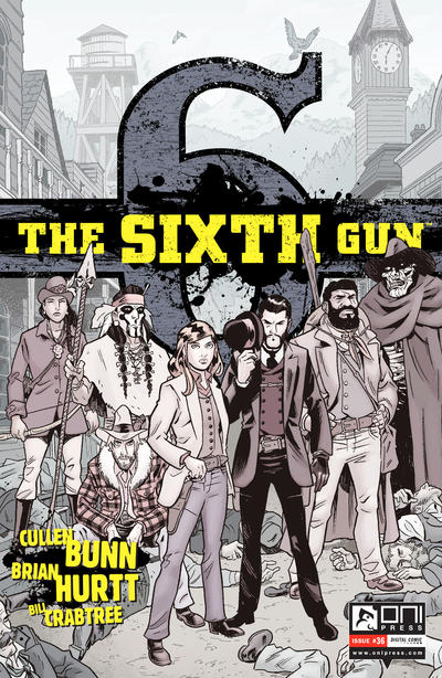 Cover for The Sixth Gun (Oni Press, 2010 series) #36