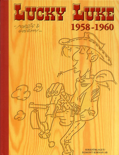 Cover for Lucky Luke: Den kompletta samlingen (Egmont, 2003 series) #1958-1960