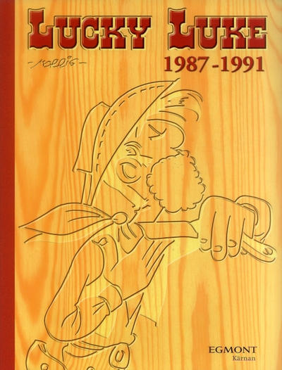 Cover for Lucky Luke: Den kompletta samlingen (Egmont, 2003 series) #1987-1991