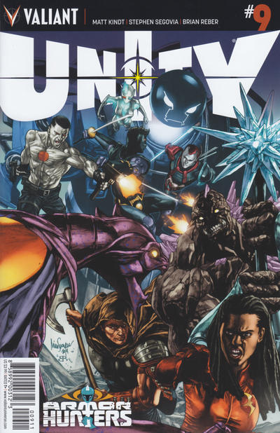 Cover for Unity (Valiant Entertainment, 2013 series) #9 [Cover A - Mico Suayan]