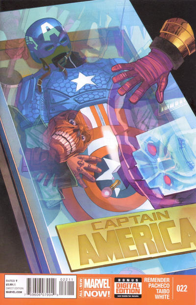 Cover for Captain America (Marvel, 2013 series) #22