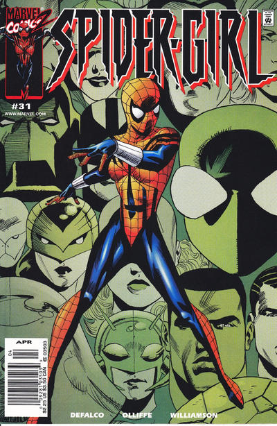 Cover for Spider-Girl (Marvel, 1998 series) #31 [Newsstand]