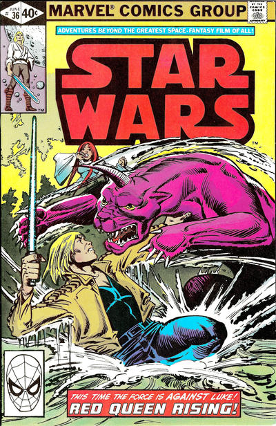 Cover for Star Wars (Marvel, 1977 series) #36 [Direct]