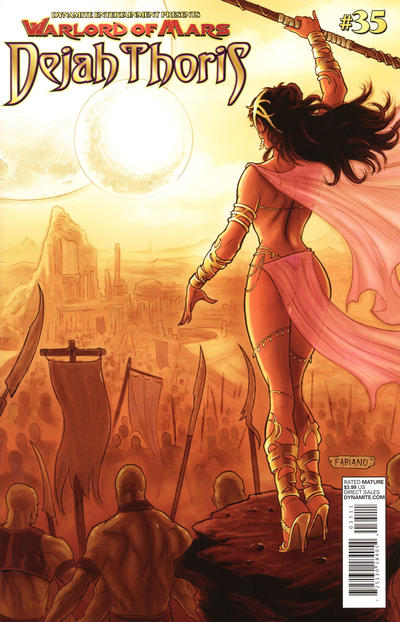 Cover for Warlord of Mars: Dejah Thoris (Dynamite Entertainment, 2011 series) #35 [Cover A - Fabiano Neves]