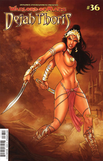 Cover for Warlord of Mars: Dejah Thoris (Dynamite Entertainment, 2011 series) #36 [Cover A - Fabiano Neves]