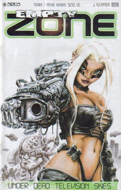 Cover for Empty Zone Under Dead Television Skies (SIRIUS Entertainment, 1998 series) #1