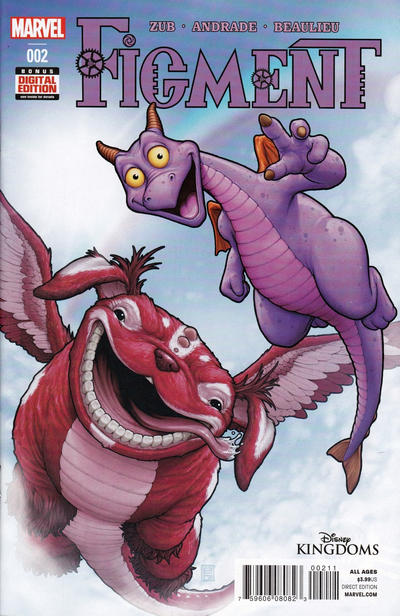 Cover for Disney Kingdoms: Figment (Marvel, 2014 series) #2