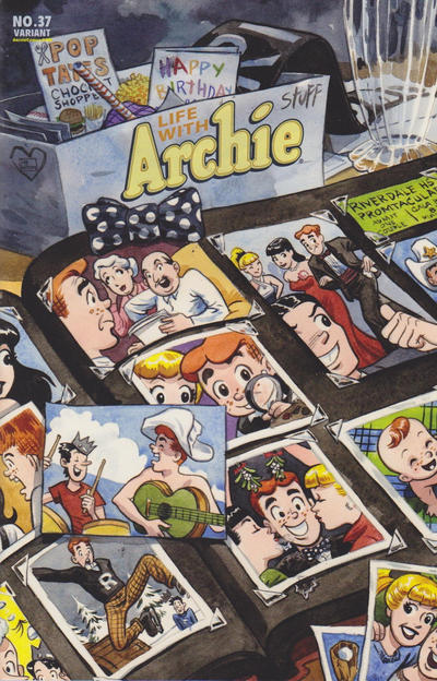 Cover for Life with Archie (Archie, 2010 series) #37 [Jill Thompson cover]