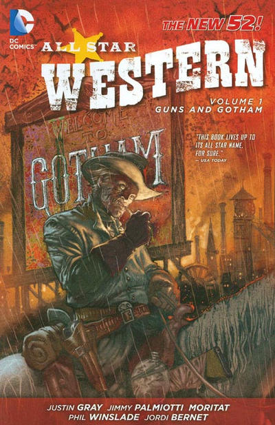 Cover for All Star Western (DC, 2012 series) #1 - Guns and Gotham