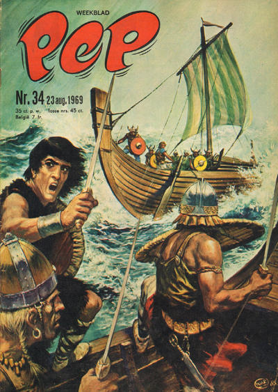 Cover for Pep (Geïllustreerde Pers, 1962 series) #34/1969