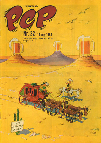 Cover for Pep (Geïllustreerde Pers, 1962 series) #32/1968