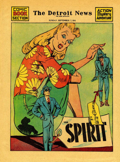 Cover for The Spirit (Register and Tribune Syndicate, 1940 series) #9/7/1941 [Detroit News edition]