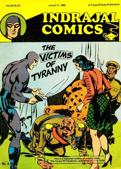 Cover for Indrajal Comics (Bennett, Coleman & Co., 1964 series) #v25#23
