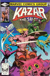 Cover for Ka-Zar the Savage (Marvel, 1981 series) #3 [Direct]