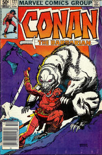 Cover Thumbnail for Conan the Barbarian (Marvel, 1970 series) #127 [Newsstand]