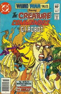 Cover for Weird War Tales (DC, 1971 series) #116 [Newsstand]