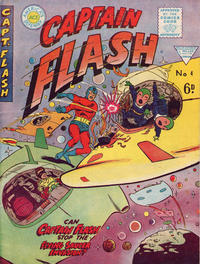 Cover Thumbnail for Captain Flash (L. Miller & Son, 1955 series) #4
