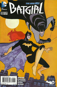 Cover Thumbnail for Batgirl (DC, 2011 series) #33 [Batman 75th Anniversary Cover]