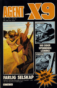Cover Thumbnail for Agent X9 (Semic, 1976 series) #7/1977
