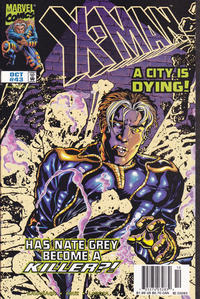 Cover Thumbnail for X-Man (Marvel, 1995 series) #43 [Newsstand]
