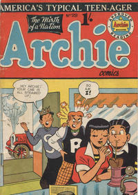 Cover Thumbnail for Archie Comics (H. John Edwards, 1956 ? series) #29