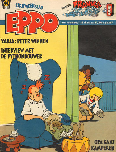 Cover for Eppo (Oberon, 1975 series) #44/1981