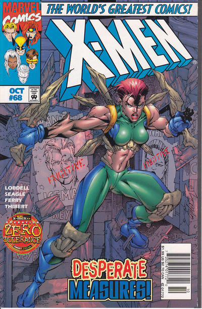 Cover for X-Men (Marvel, 1991 series) #68 [Newsstand]