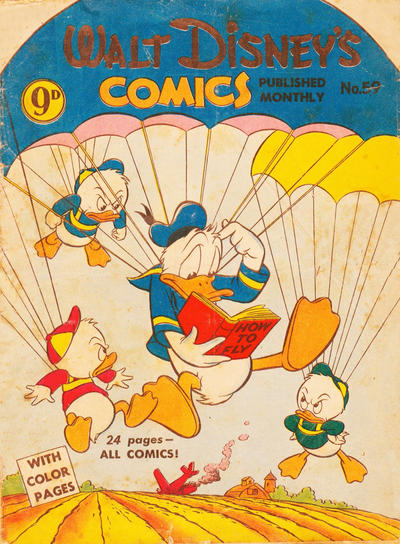Cover for Walt Disney's Comics (W. G. Publications; Wogan Publications, 1946 series) #59
